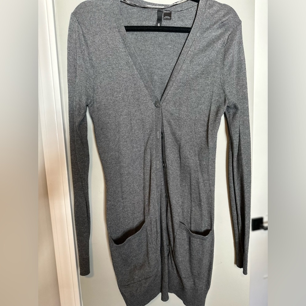 H&M button down cardigan